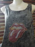 Bata Mullet em devorê e strass