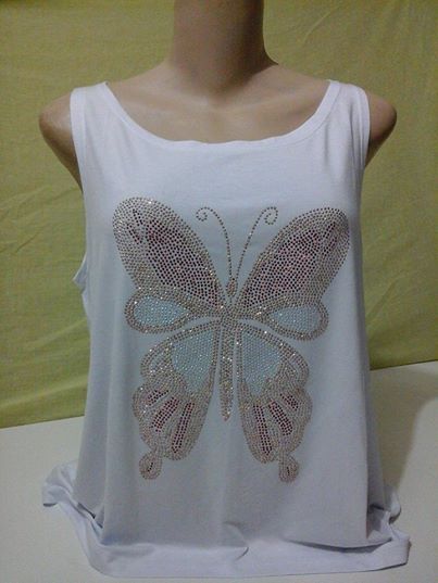 Bata Mullet em strass
